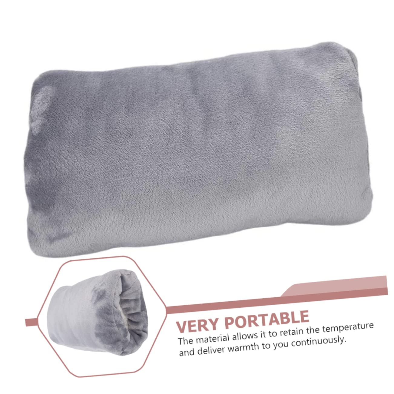 BESPORTBLE 2 Pezzi Scaldamani Elettrico Da Scrivania Scaldamani Portatile Borsa Riscaldata Per Campeggio Borsa Scaldadita