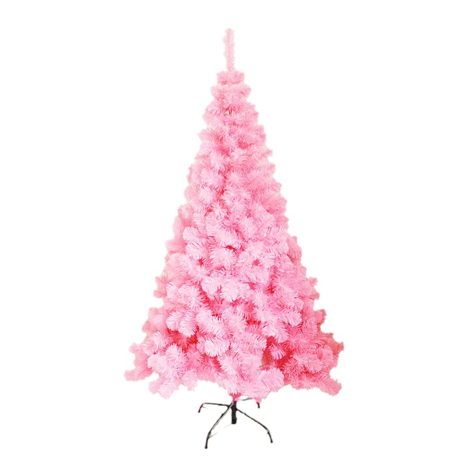 Árbol de Navidad Artificial Rosa de 6 pies |El PVC Retardante de Llama Elimina el Riesgo de Incendio |Decoración de Soporte Resistente para salón/jardín/Oficina |Árbol de Navidad (1.2m / 3.9ft)