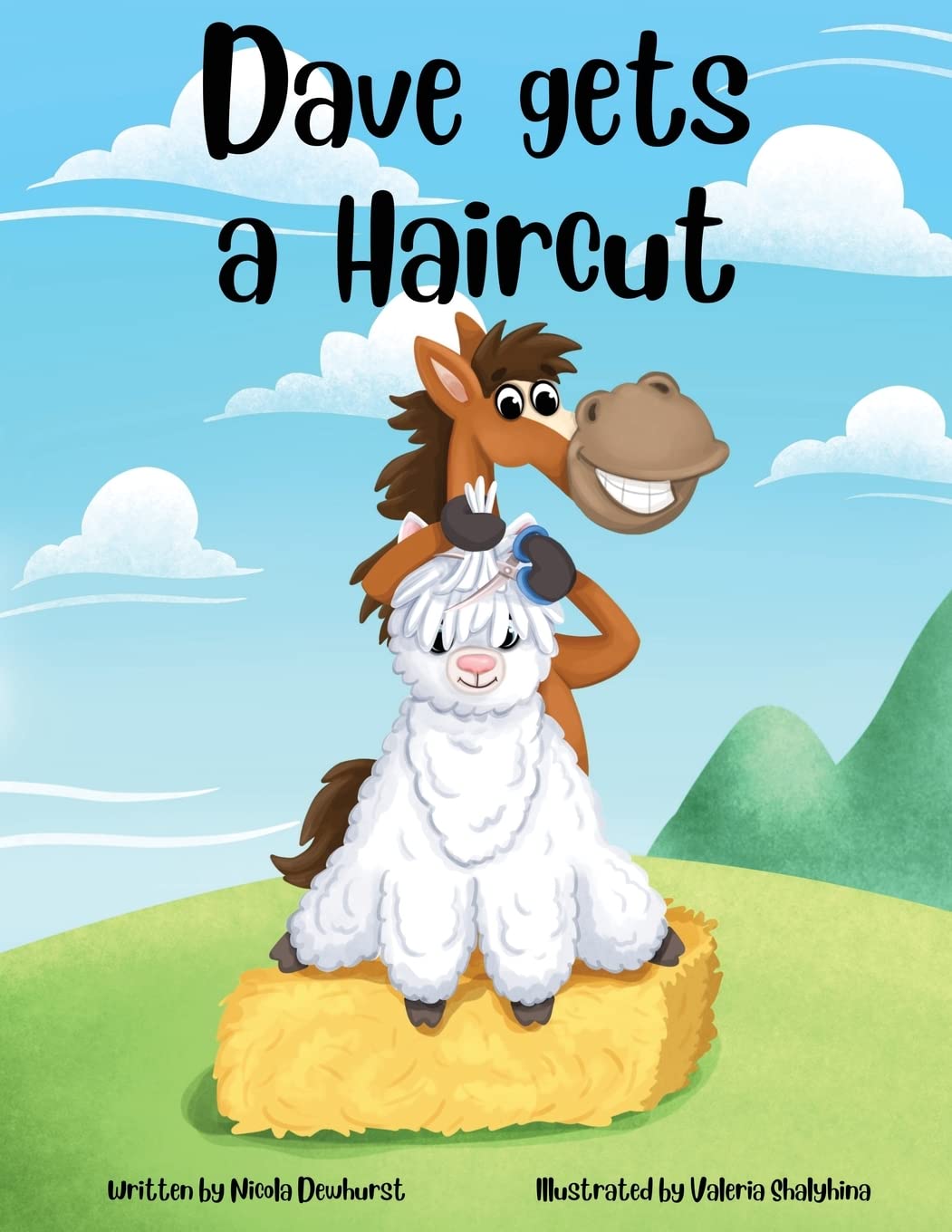 Dave gets a Haircut: An alpaca farm story for children aged 4 - 7 years