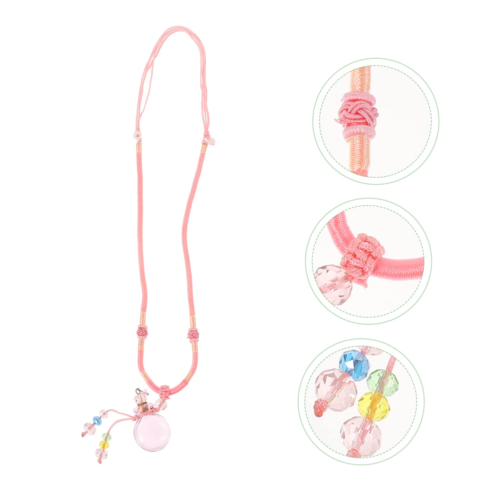 LIFKOME 3pezzi Collana Diffusore Con Ciondolo Creativo Pendant Per Essenze Aromatiche Adatta Eventi Come Festa Di Laurea e Natale