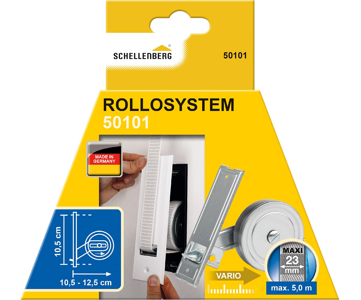 Avvolgitore A Nastro Schellenberg 50300 - Per Tapparelle Pesanti, Montaggio A Filo - Foto 9