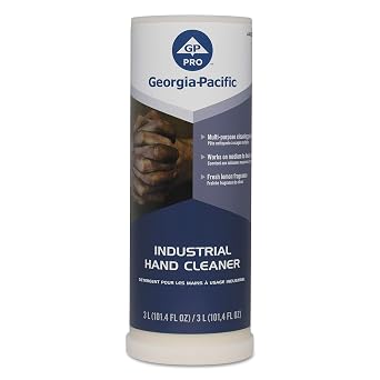 Georgia-Pacific Industrial Grit Hand Cleaner Refill by GP PRO, Lemon, 44626, 3000 ML Per Refill, 4 Refills Per Case