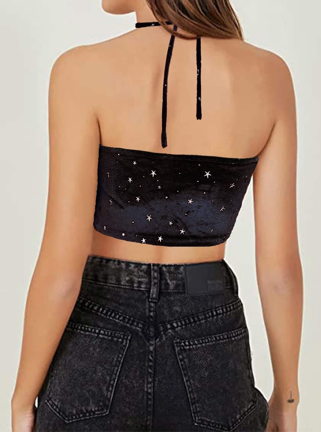 krtwrnt Women‘s Festival Outfits Rave Crop Top - Image 2