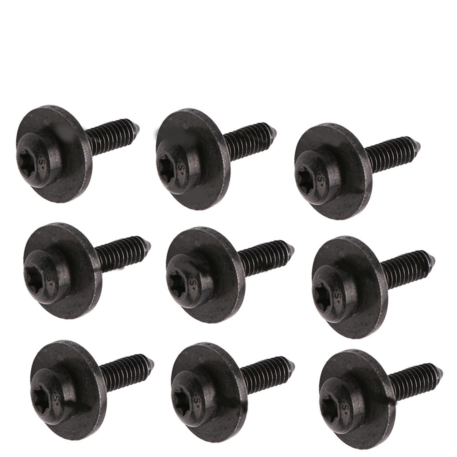 9 Stücke Scheinwerfer Assy Bolzen Schraube M6X20 for Audi A4 S4 Q5 Q7 A6 A7 A5 A8 R8 for VW/Passat B5 /Golf 2010 2011 2012 N90683302