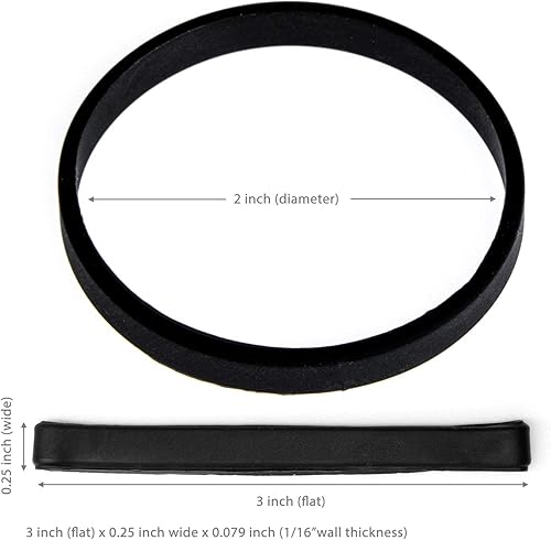 Miniatura 4 de GRIFITI Band Joes 1, 2, 3, 4, 6, 9, 12 x 0.25 pulgadas, paquete de 60 bandas de goma de silicona duraderas y coloridas bandas elásticas de silicona