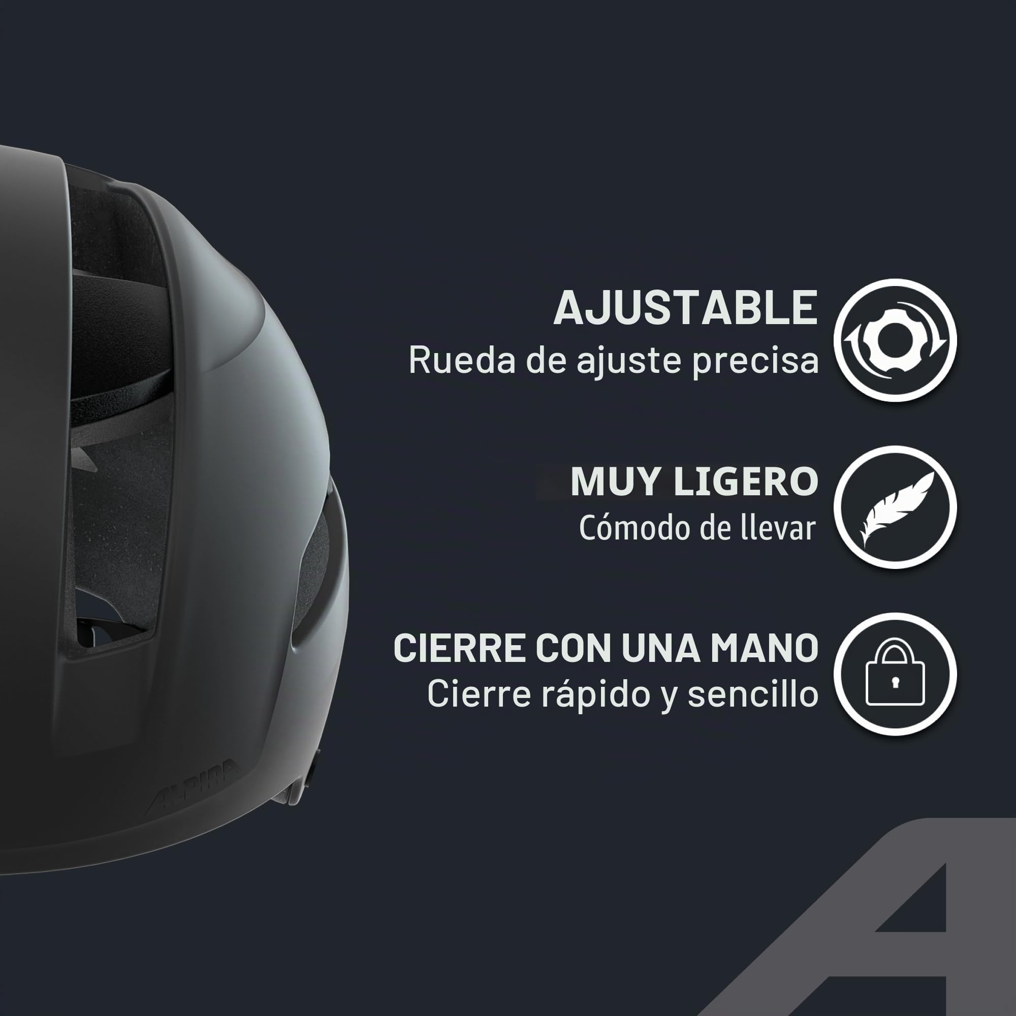 ALPINA Soho Helm 2025 Black Matt