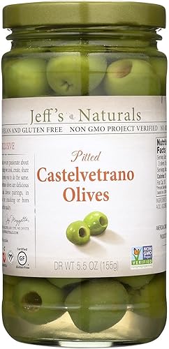 JEFF'S NATURAL, OLIVAS PITTED, CASTELVTRNO - Pack de 6