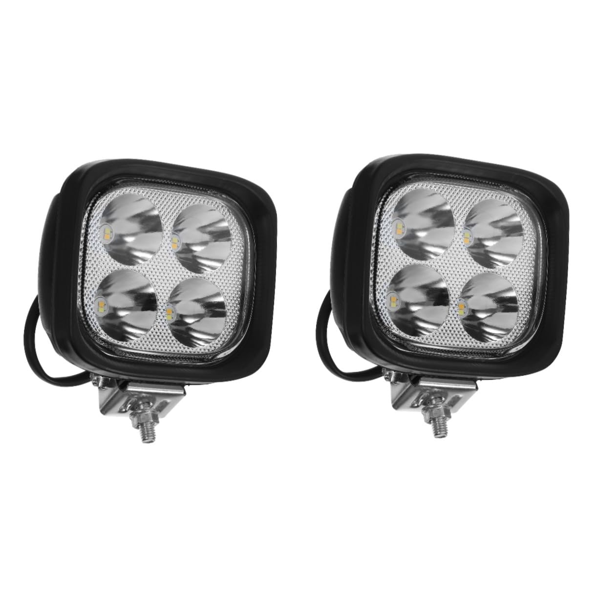 2pièces Éclairage Led De Chariot Élévateur Ampoule Haute Luminosité Installation Facile Matériaux Plastiques Accessoire Pratique Pour Modèles De Chariots Élévateurs