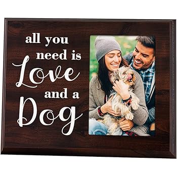 dog dad picture frame