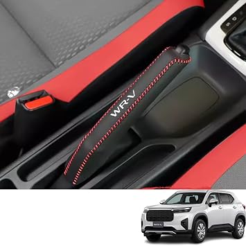 Handbrake Cover Fits Honda New Model WR-V/WRV DG5 DG Series March 2024 Handbrake Lever Cover Interior Accessory Custom Parts Car Goods Dirt Protection Scratch Protection Custom Design Easy