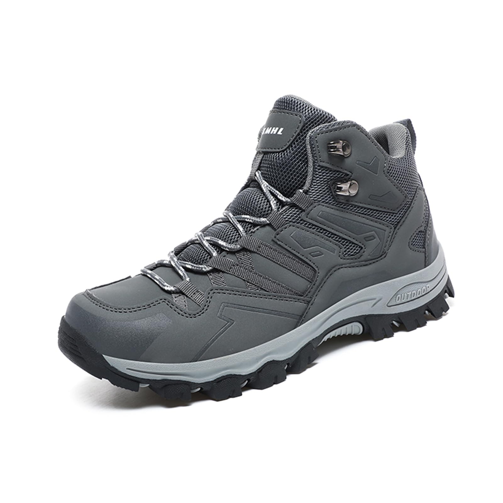 AONETIGER Chaussures RandonnéE Homme Bottes Trekking LéGèRes Gr.36EU-47EU | Tissu Maille Respirant Semelle AntidéRapante RéSistante Confortable Pour RandonnéE Course Alpinisme Camping ActivitéS