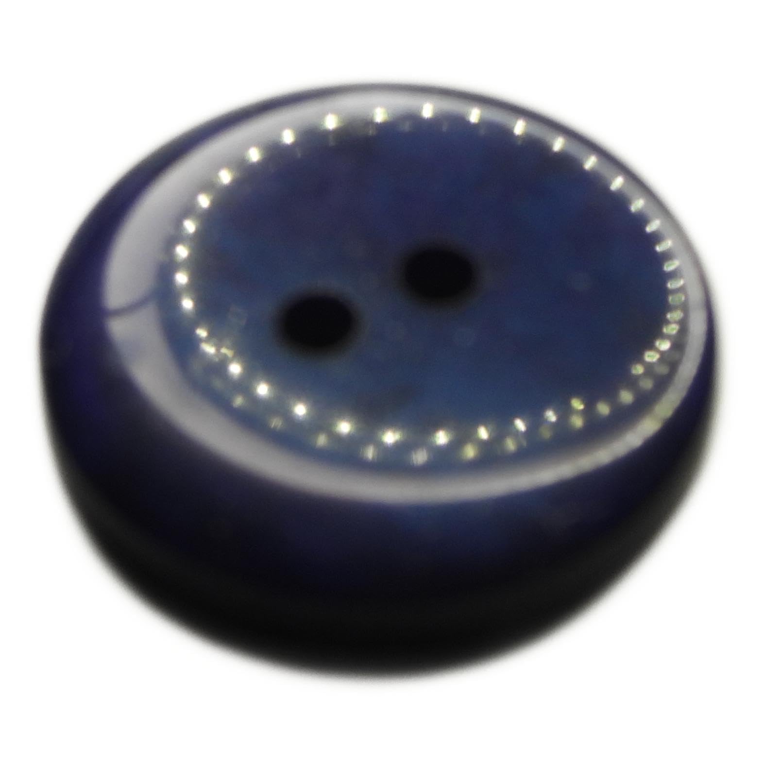 20mm Pearl Buttons Glimmer Shiny 208D, 025 Navy Blue, 8