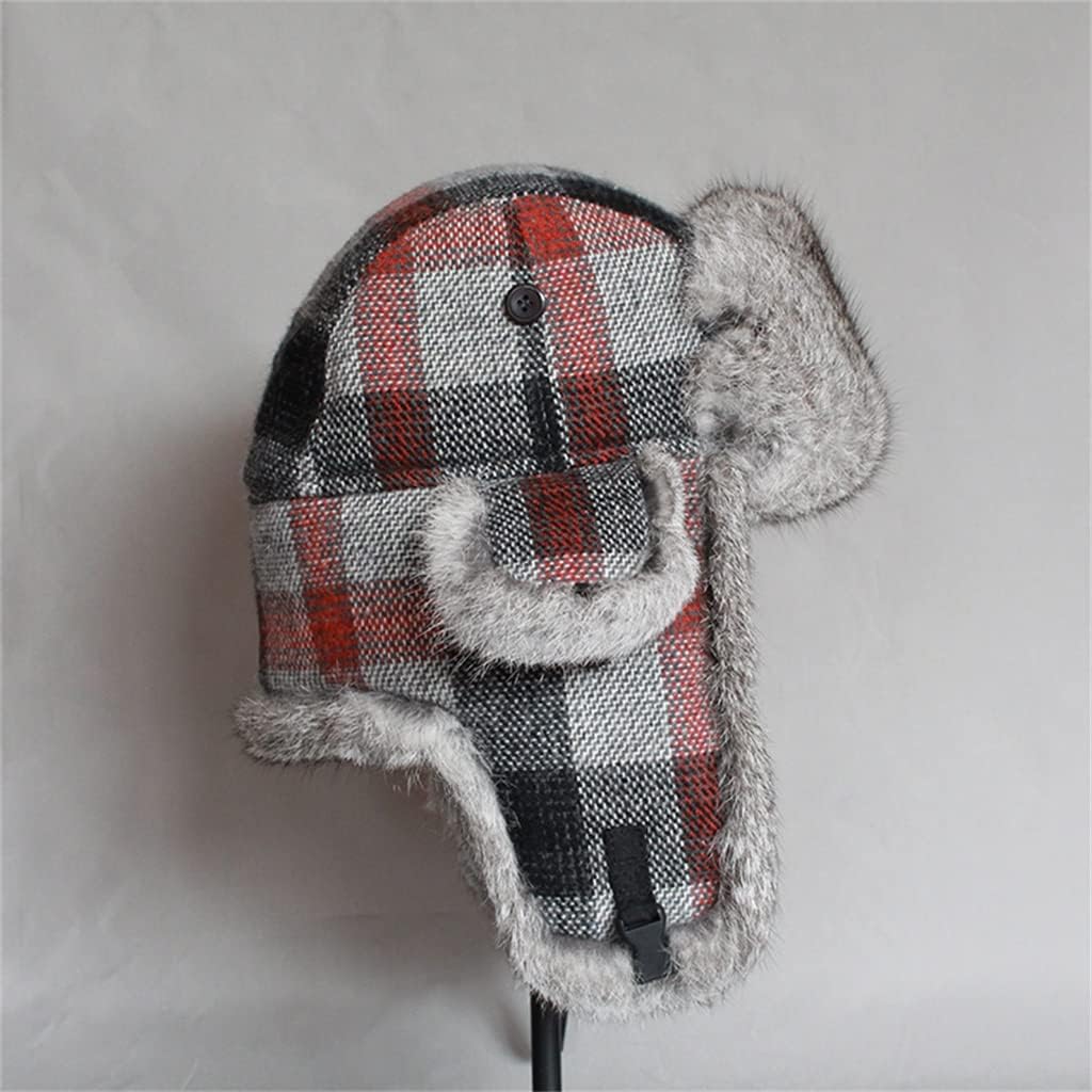 Ski Cap Men's Hat Outdoor Winter Thickening Female Thunderbolt Cotton