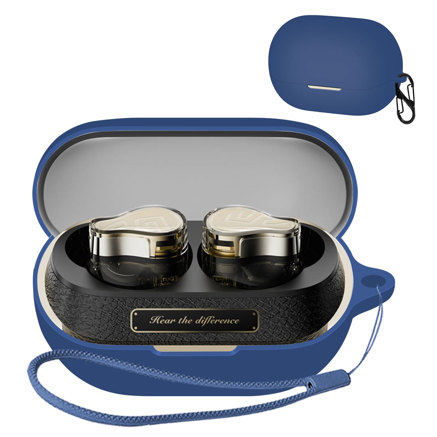 Amazon | For SOUNDPEATS H3 ケース【LAZIRO】柔らかなシリカゲルの