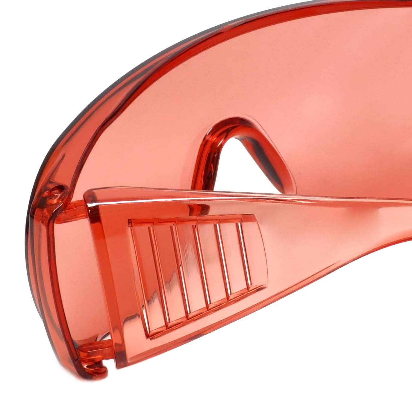 Calabria 1003 FL41 Rosa Überzieh-Schutzbrille zum Überziehen von Korrekturbrillen, Migränebrille FL-41, Brille gegen Lichtempfindlichkeit, Damen und Herren, für drinnen und draußen, Blaulichtblocker