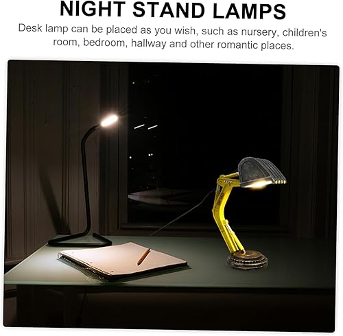 Miniatura 4 de DOITOOL Lámparas de escritorio de pie Lámpara de acento dormitorio luz de sueño Decoración de construcción para habitación de niños, excavadora, luz
