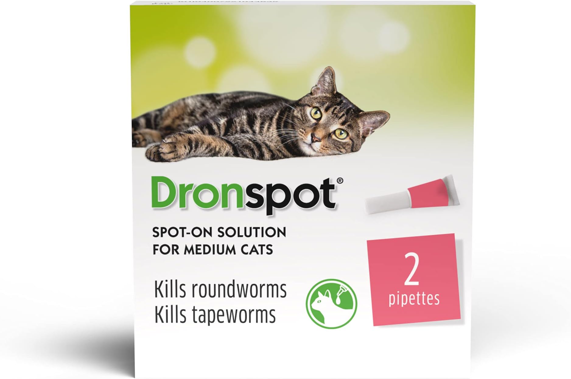 Dronspot Cat Worming Spot On Medium 2 Pack