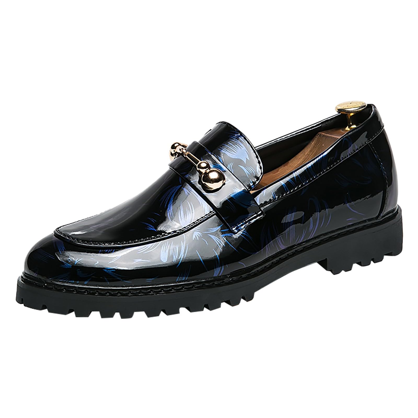 Scarpe da uomo Oxfords Derby Classico Brogues Matrimonio Scarpe Pelle Elegante Scarpe Matrimonio Dressing Vintage Casual Urban Commerciale per Camminare Costume