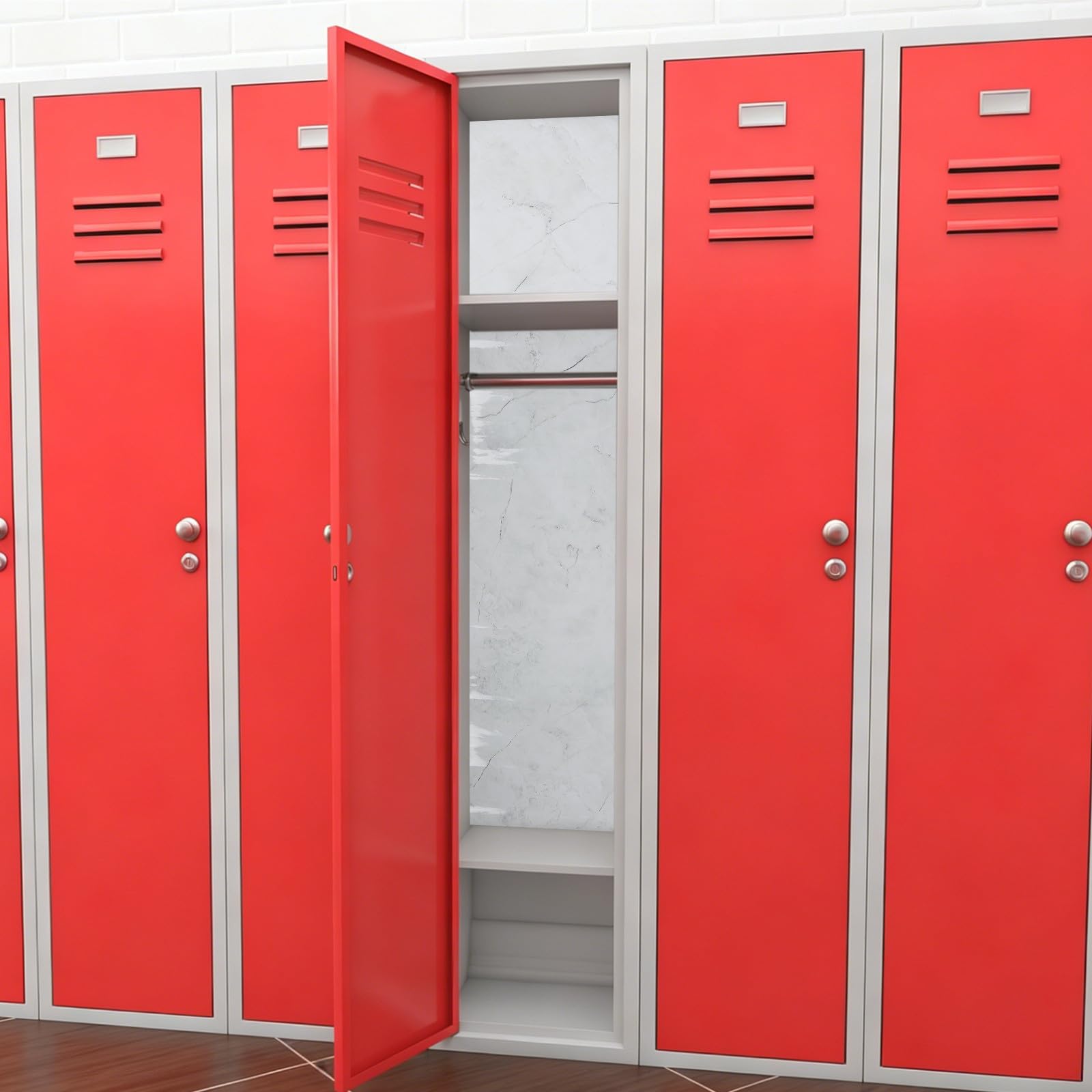 4 Stück Magnetische Schließfachdekoration für Schulspinde, Trimmbar