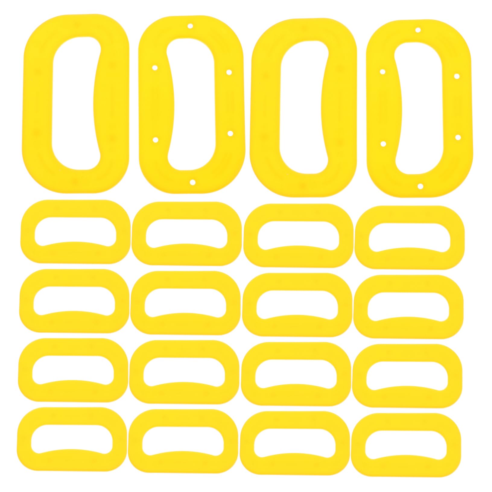 Poignées en plastique pour valises et boîtes en carton Abaodam (Lot de 100)