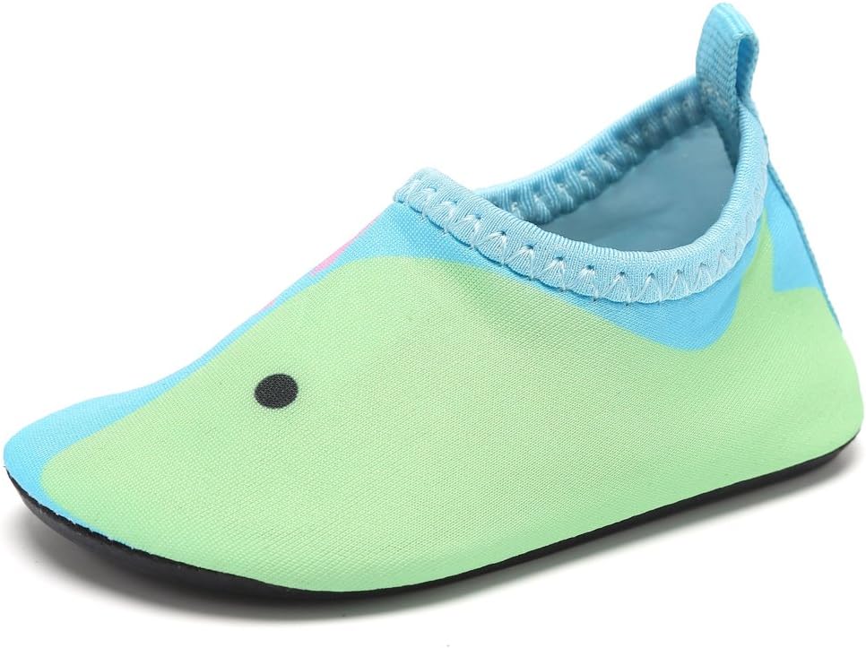 DREAM KIDS Swimming Water Shoes Boys&Girls Aqua Barefoot Quick-Dry Sock for Beach Pool Surfing Yoga(Toddler,Little Kid)
