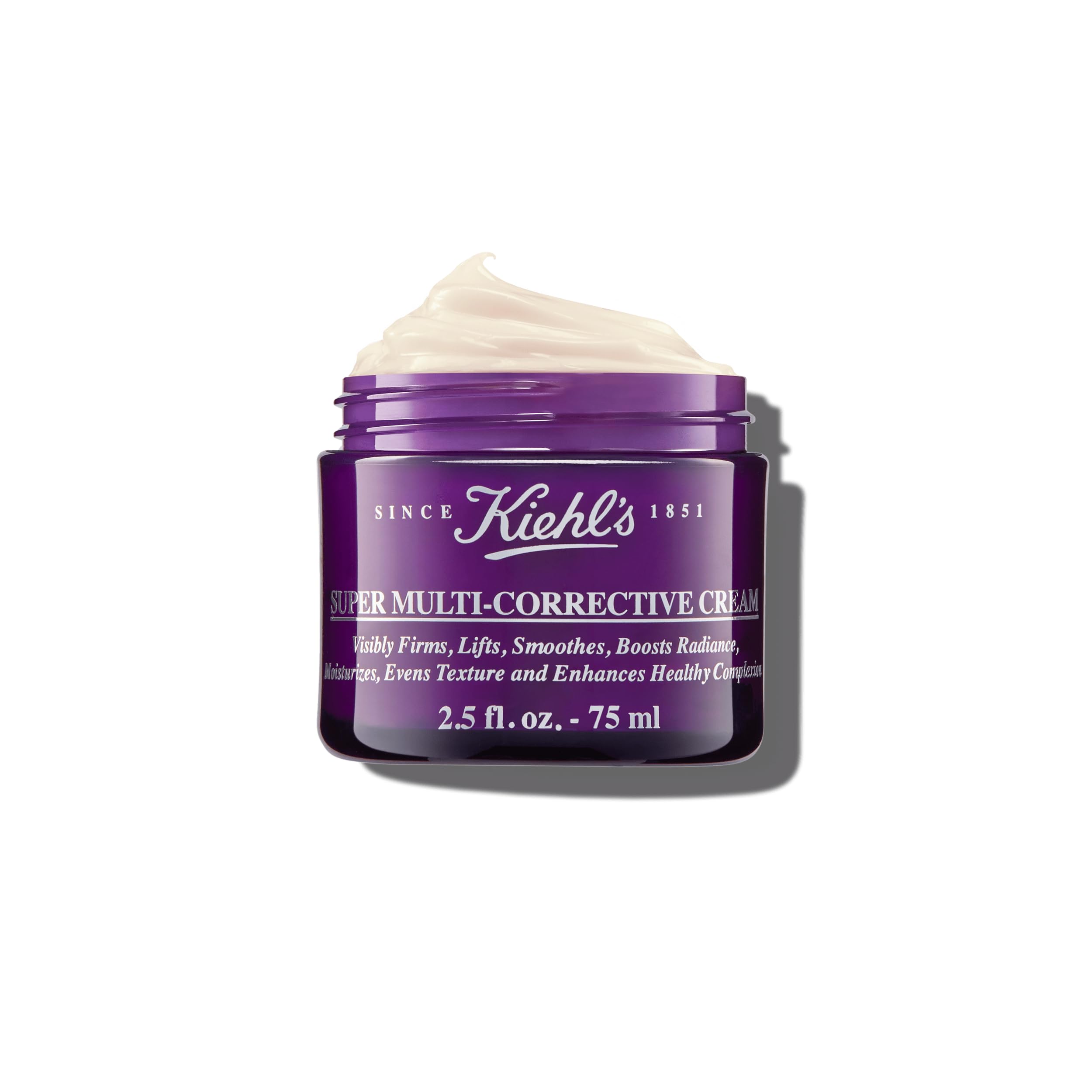 Kiehl's Super Multi-Corrective Cream, Anti-Aging Wrinkle Reducing Face and Neck Cream, Evens Skin Tone, Smooths Skin Texture, Fast-Absorbing and Lightweight, For All Skin Types, Paraben-freeCradle to Cradle CertifiedCradle to Cradle CertifiedCradle to Cradle Certified