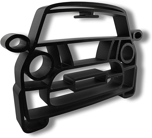 Miniatura 5 de Escultura clásica para automóvil en color negro mate, figura coleccionable de coche deportivo británico, modelo de automóvil compacto independiente,