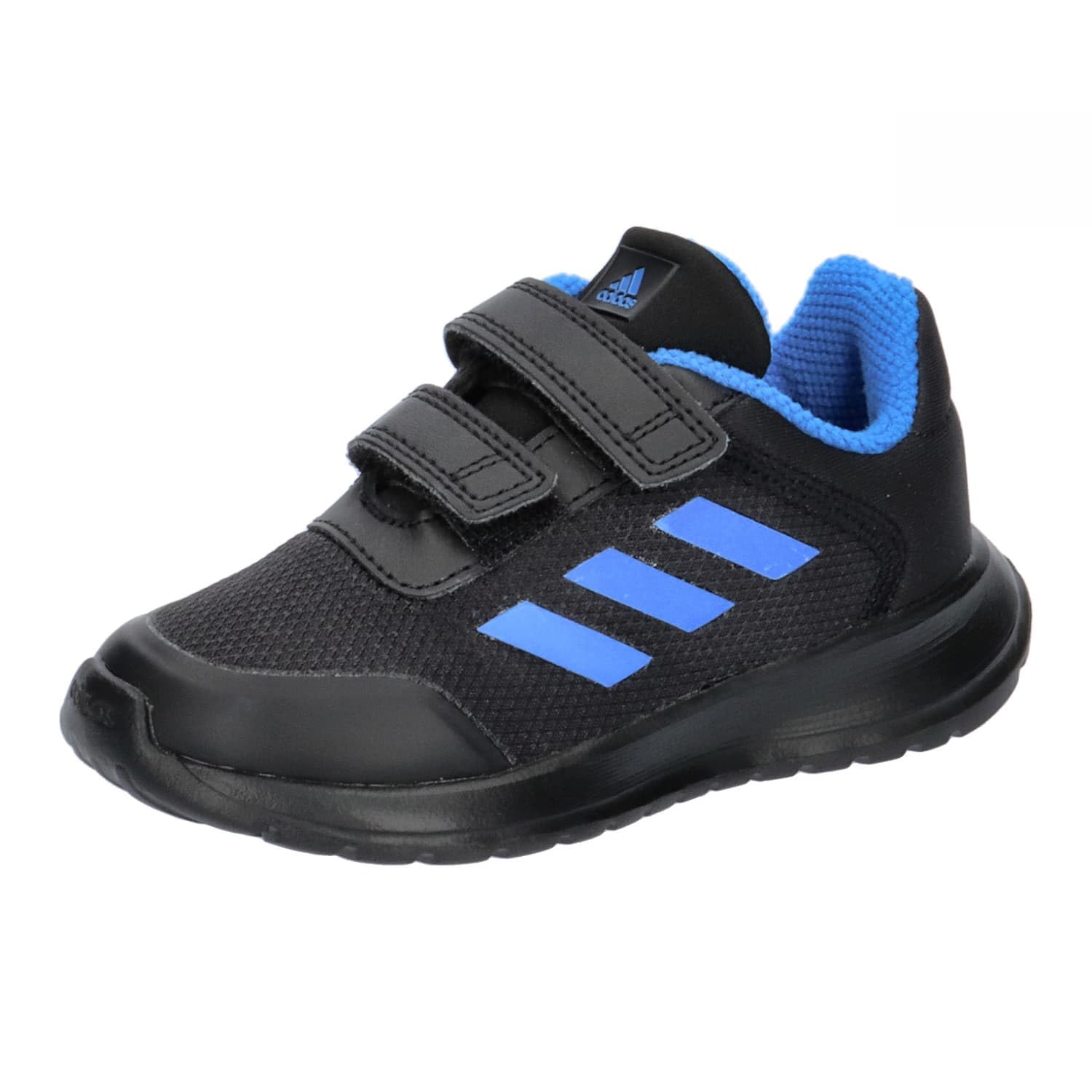 adidas Unisex - Bimbi 0-24 Tensaur Run 2.0 Shoes Kids, core black/bright royal/core black, 19 EU