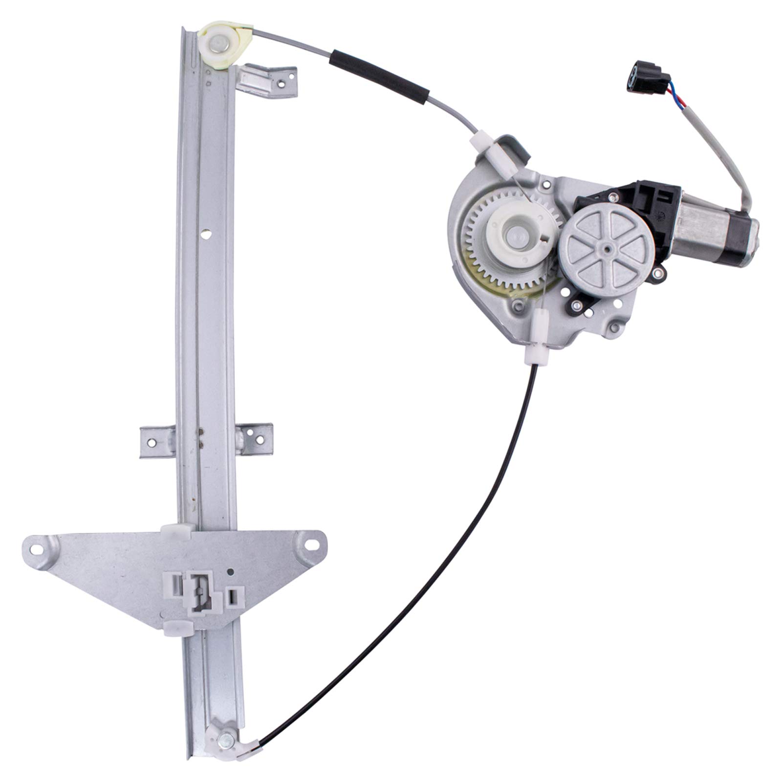 TRQ Front Right Power Window Regulator &amp; Motor Assembly Passenger Side