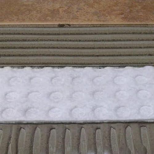 Miniatura 5 de InnoMat - Membrana impermeabilizante de desacoplamiento de 108 pies cuadrados, rollo de polietileno, antifractura, alfombrilla de aislamiento de