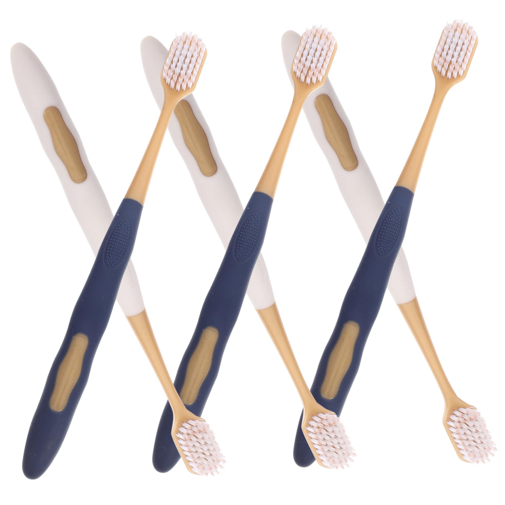 36pezzi Spazzolini da Denti Ergonomici per Adulti Setole Morbide Compatto e Leggero per Viaggio Campeggio e Uso Quotidiano