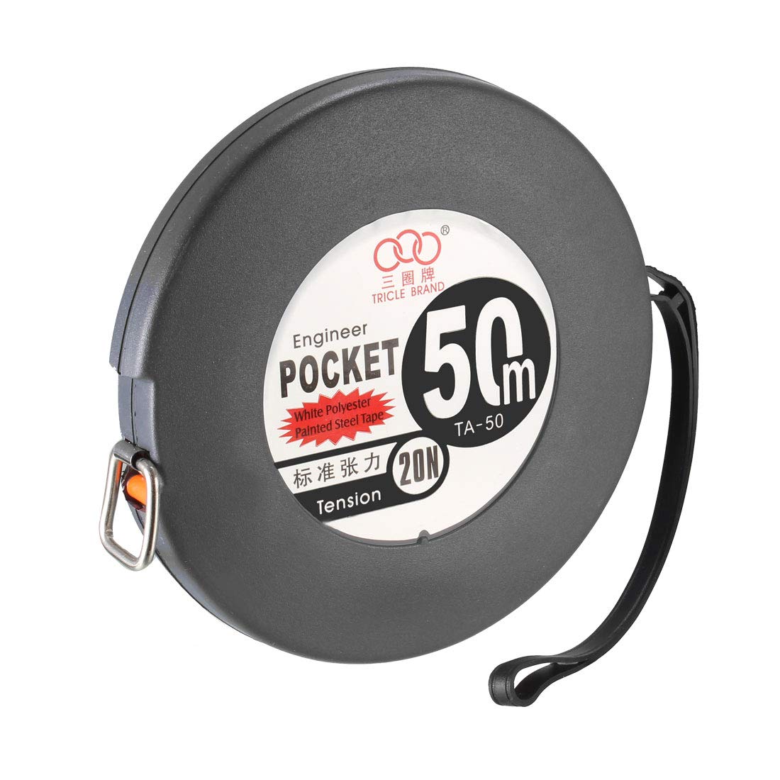 Uxcell Mètre ruban rétractable, a19041800ux0690, 50 Meter