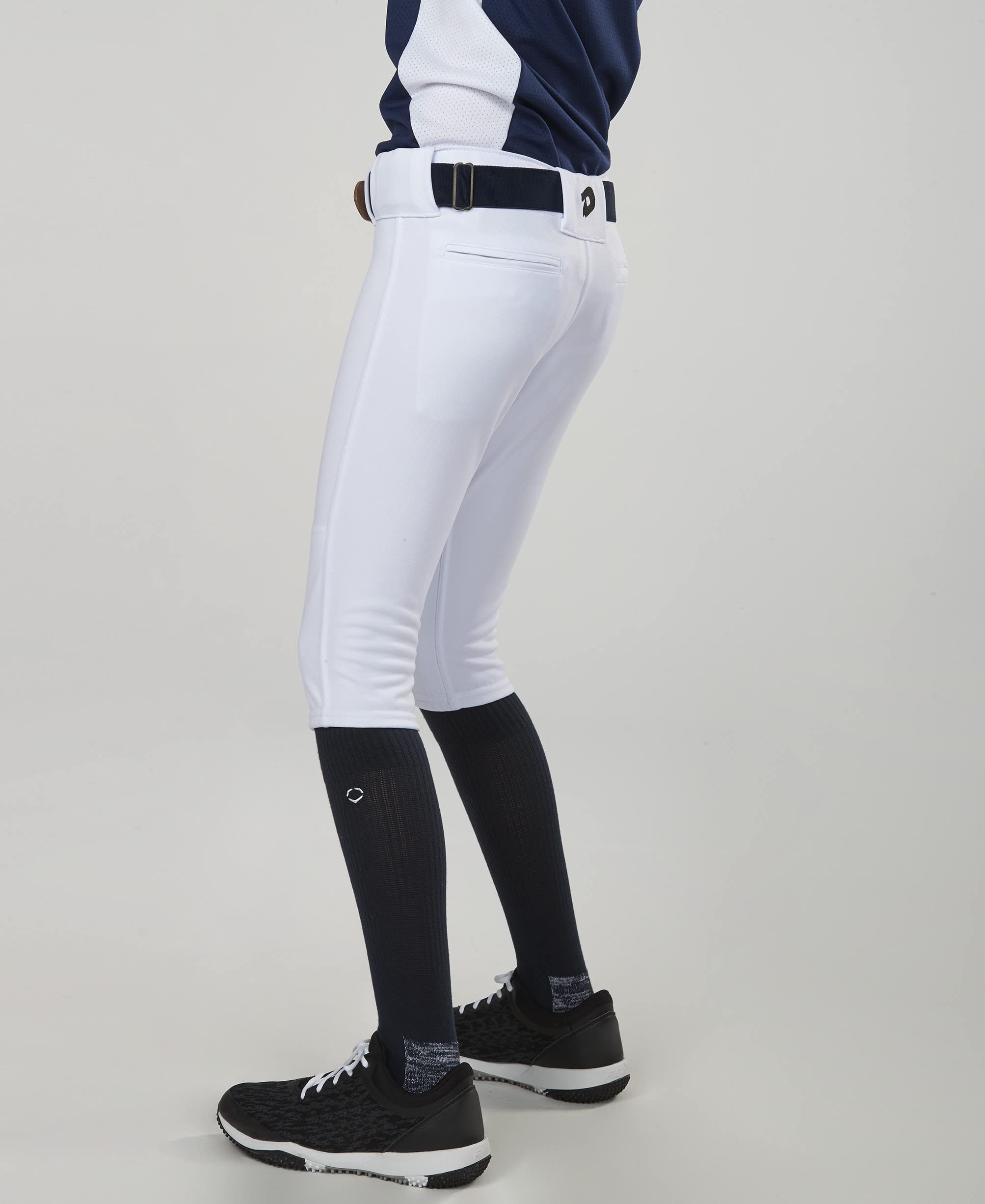 DeMarini Girls' Fierce Softball Pants - Team White, Large