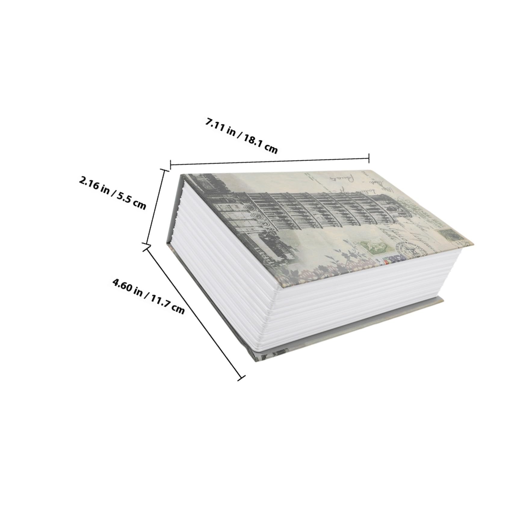 Cassetta di Sicurezza Nascosta a Forma di Libro Codice, Scatola in Metallo e Carta, Organizer Comodo per Casa e Ufficio, Grande Capacità di Stoccaggio