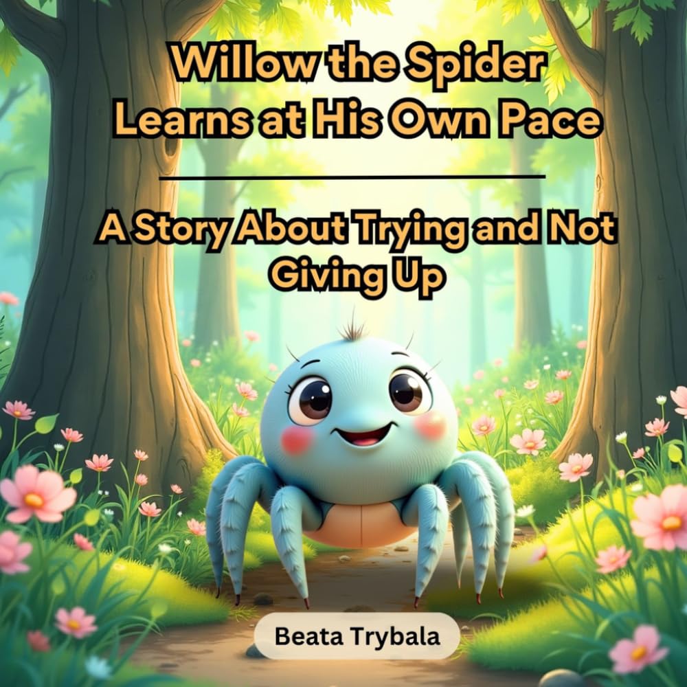 Willow the Spider Learns at His Own Pace: A Gentle Story About Learning Challenges, Focus, and Not Giving Up (Little Bugs, Big Feelings - The Emotional Skills Collection)