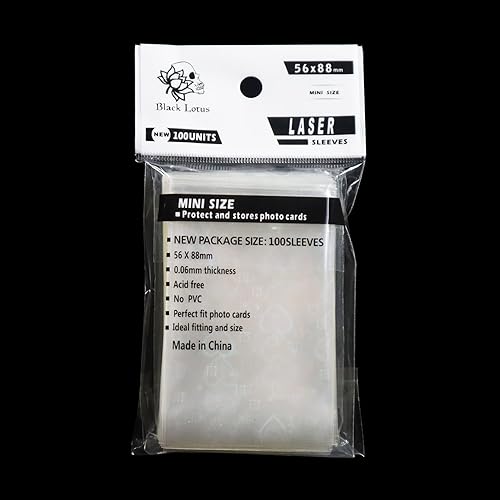 Miniatura 8 de 100 unidslote de fundas para tarjetas intermitentes con láser en forma de corazón, película mágica Kpop, protector de tarjeta holográfica (2.205 x