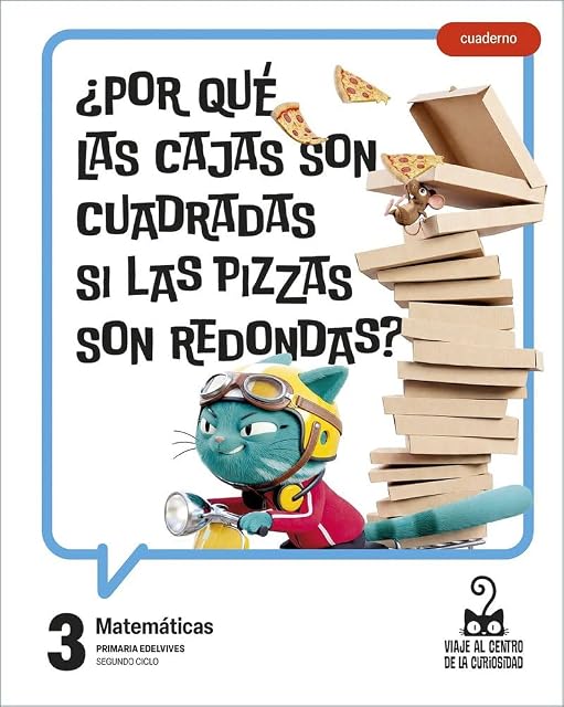 Portada de Proyecto: Viaje al centro de la curiosidad. Matemáticas 3 - Cuaderno [versión 1]