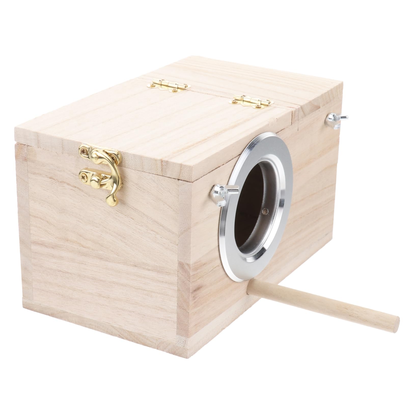 BESPORTBLE Parrot Breeding Box Feeder Bird Houses Nest Boxes Finches Lovebird Nesting Boxes for Cockatiel Outdoors Parakeet Nest Sleeping Boxes for Parrot Parrots Bird Nesting Holder