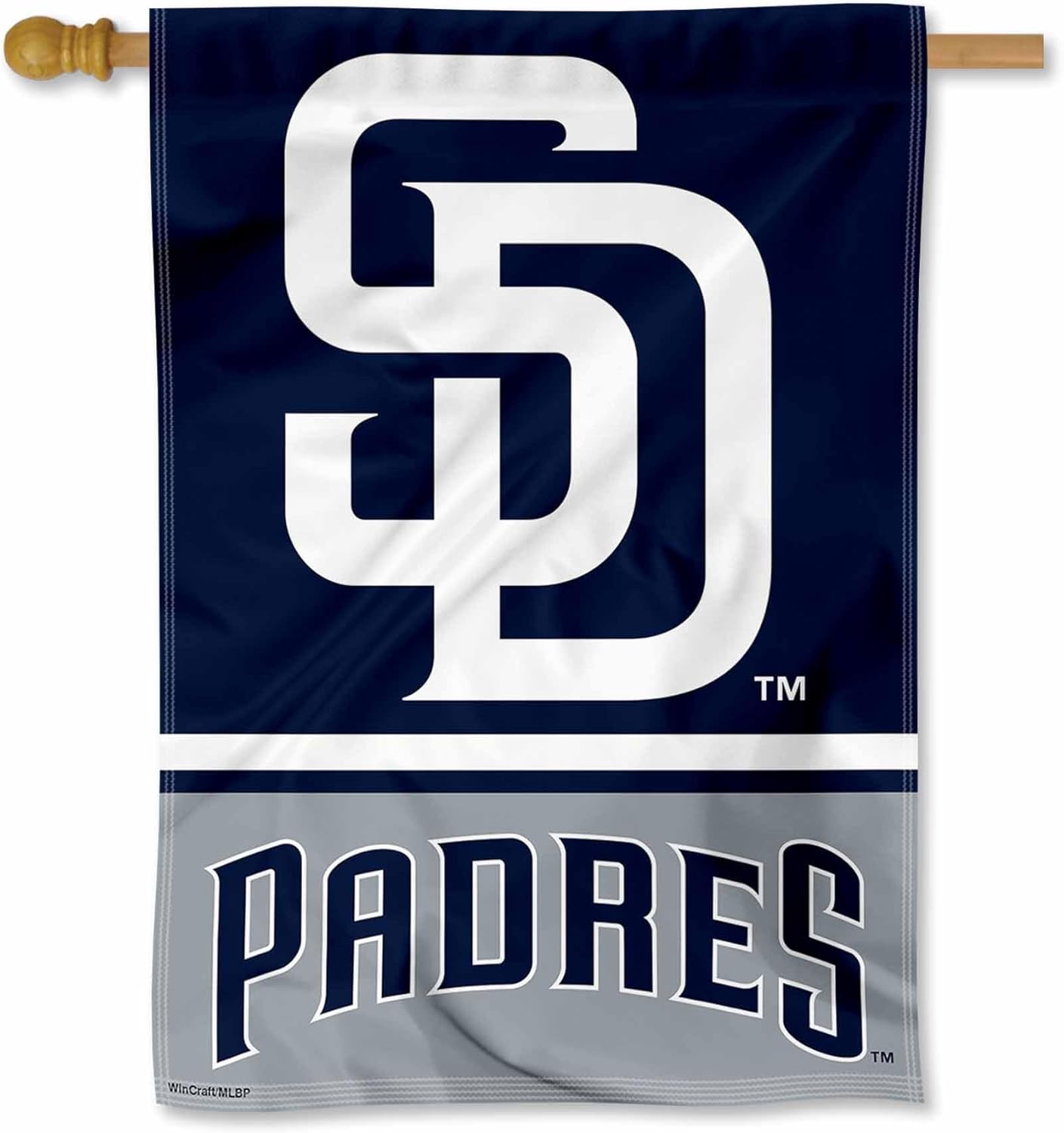 San Diego Baseball Double Sided House Flag