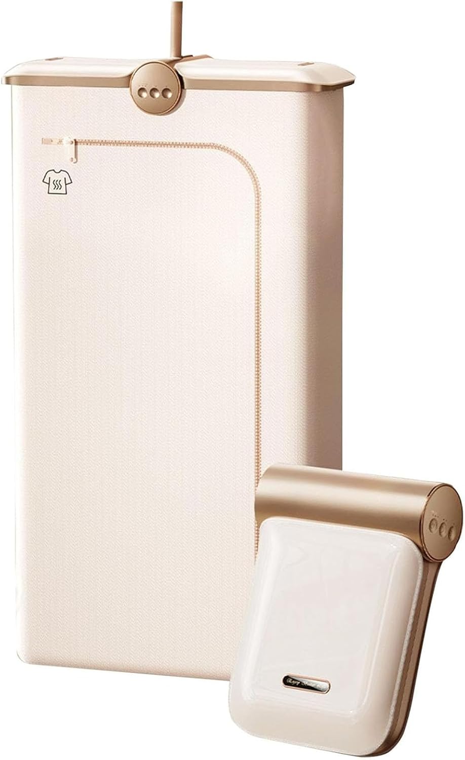 Electric Clothes Dryer, 400W Portable Heated Clothes Airer,Foldable,with 8Hr Timer, for Travel Home Appartments