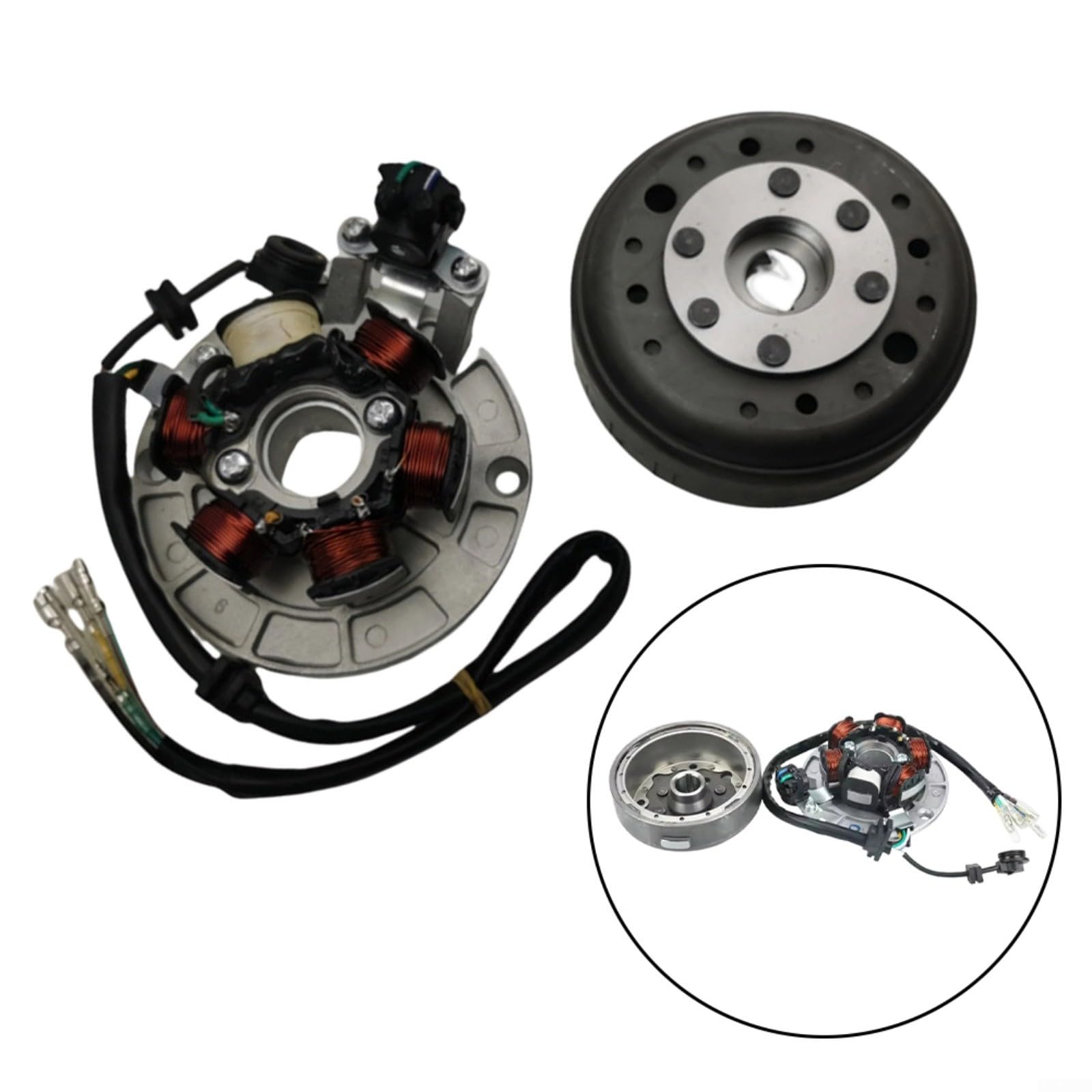 Bobina di accensione statore magnete per Lifan 140 140cc 1P55FMJ motore sistema di accensione kit per motori orizzontali