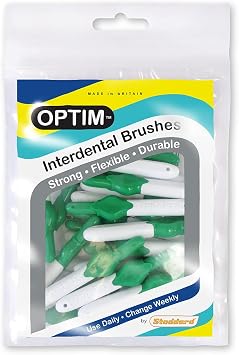 Stoddard Icon Interdental Brushes, Size 1, 16-Piece