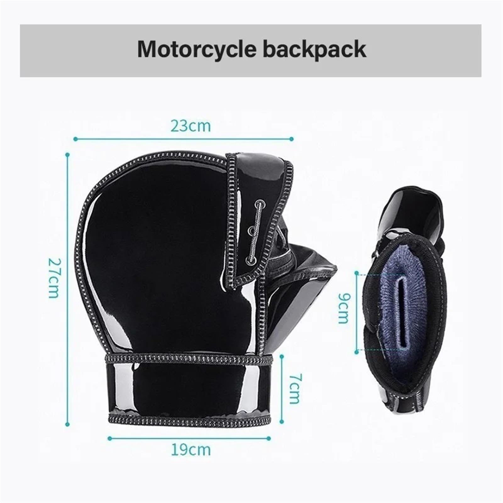 Rękawiczki na kierownicę, Rękawiczki na kierownicę, rękawiczki motocykla, gruby, ciepły muf, ochronny motocykl skuter