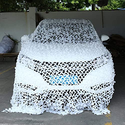 LanRui tarnnetze Weiße Tarnung Netting Outdoor Sports Shooting Training, Blinds Cover Camouflage Mesh Net, Jagdschießen… – Bild 8