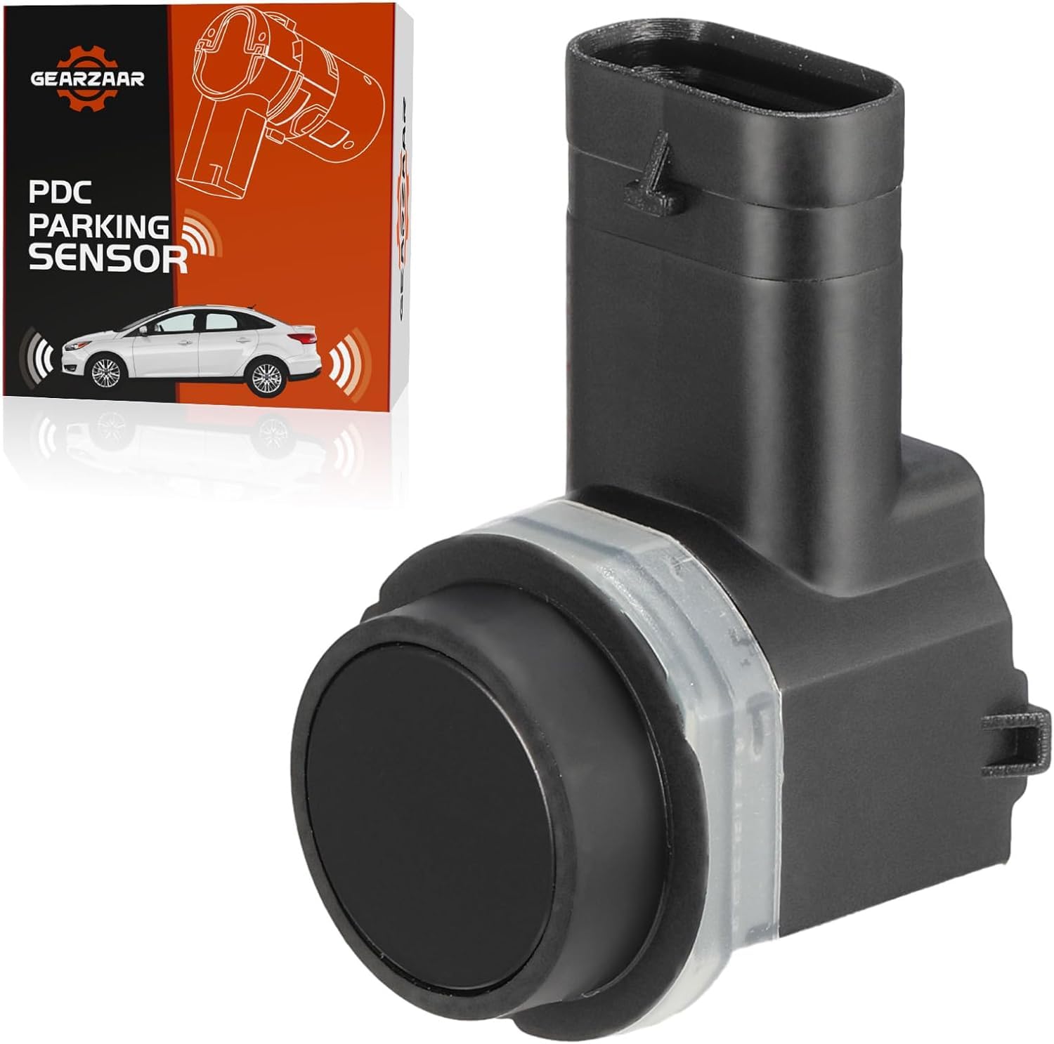 GEARLEADER Car PDC Parking Sensor Rear Parking Aid Sensor Front Rear Compatible with Range Rover Freelander Jaguar XF XJ Ford FIESTA LR01092 LR010927 LR038084