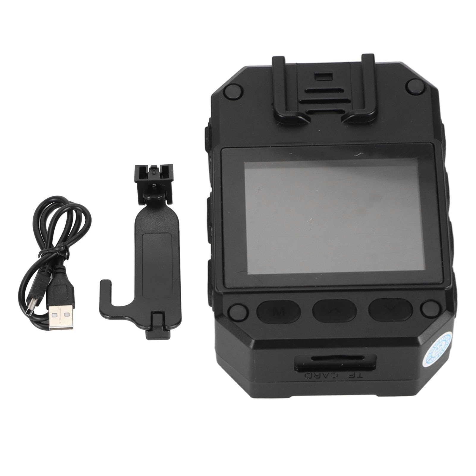 BAFOVY 4K Ultra HD Mini Body Worn Camera, Night Motion Detection Video Recorder with WiFi, Wide Angle Lens, and Long Battery Life, for Law Enforcement, Motorcycle Riding, and Outdoor