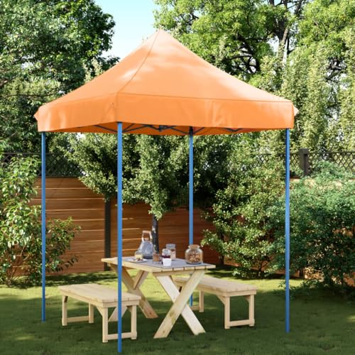 Générique Tente de réception Pliable escamotable Orange 200x200x306 cm,Maison & Jardin,Pelouses...