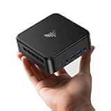 Mini PC, E3B 32GB RAM 512GB SSD Mini Gaming Computers AMD Ryzen 5 7430U Micro Desktop Computer (Max 4.3GHz,6C/12T, Beat 5650U), Small PC Support WiFi 6, BT5.2, Triple Display for Office Home