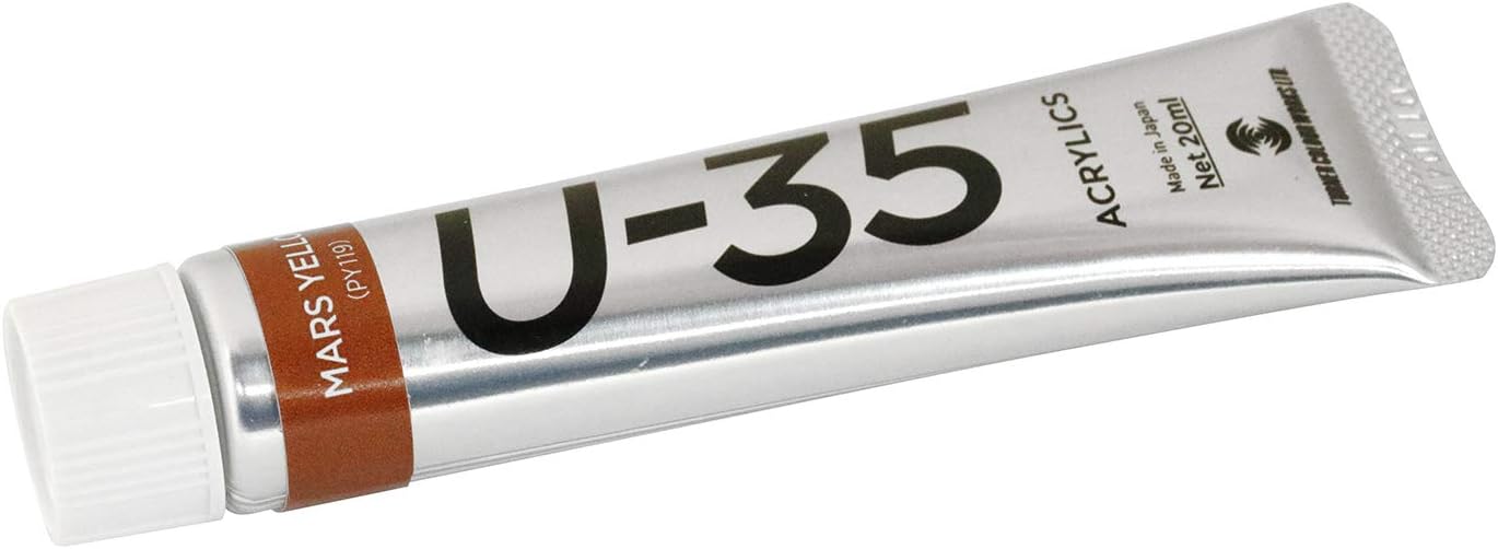 U-35 Transparent Pyrroll Orange 60ml Same Color Set of 3 178 Turner ACRYLICS Acrylic Paints