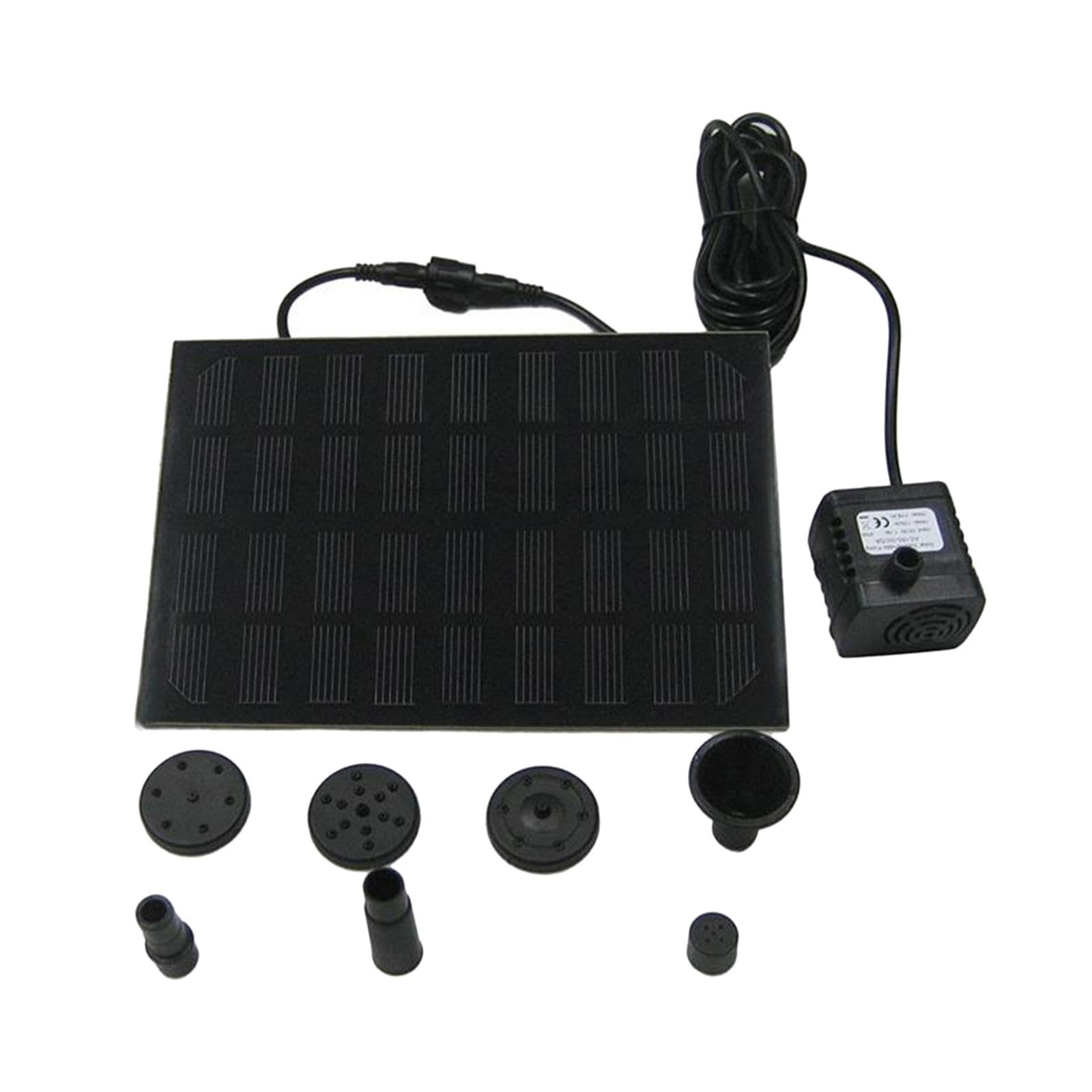 Fontaine solaire de jardin fonctionnement sans électricité pour vasques